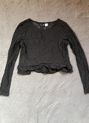 Кофта из кружева