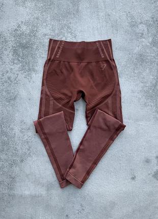 Спортивные лосины леггинсы бесшовные gymshark