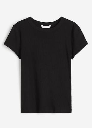 Футболка в рубчик h&m