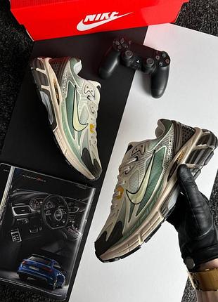Мужские кроссовки nike halo mix brown green