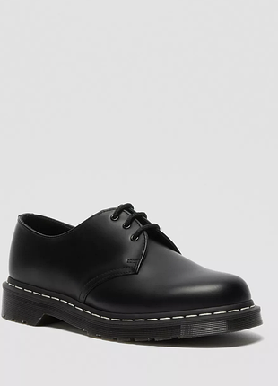 Dr martens 1461 contrast stitch smooth leather oxford