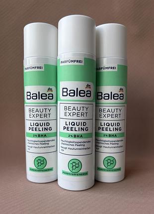 Balea liquid peeling 2% bha рідкий тонер-пілінг з саліциловою кислотою1 25мл