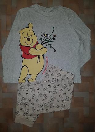 Домашній комплект disney винни пух l р-р, піжама primark