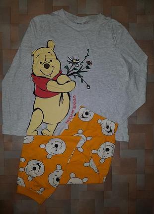 Домашній комплект disney винни пух l р-р, піжама primark