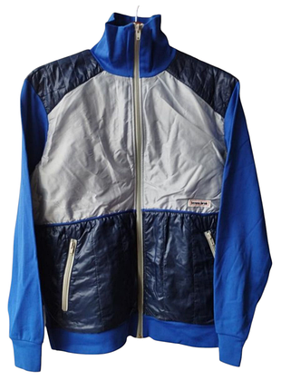 Олімпійка спортивна кофта вінтаж benna brok італія вінтажна спортивна кофта на блискавці олімпійка вітровка