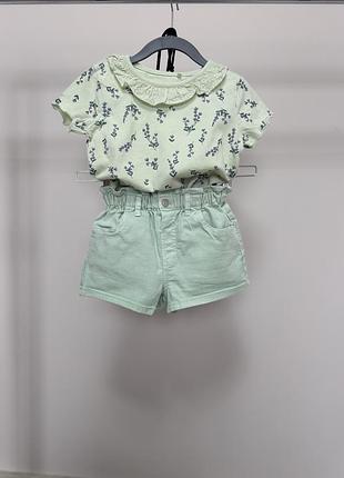 Шорты джинсовые zara
