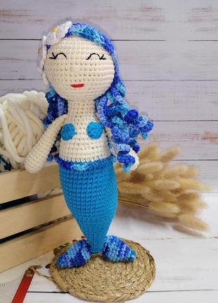 Русалочка. русалка аммигуруми. по заказу