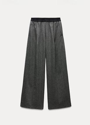 Брюки штани палаццо zara