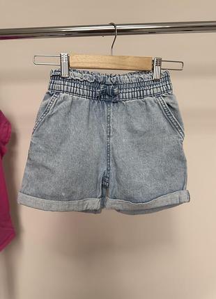 Шорты джинсовые
