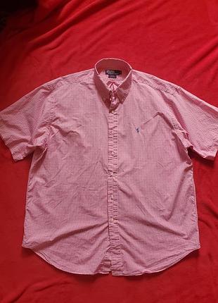 Сорочка котонова  ralph lauren xl.