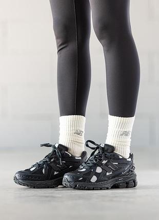 Женские кроссовки черно - белые new balance 1906r, женккие кроссовки весна-осень