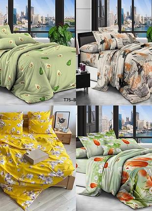 Комплект постільної білизни (1.5, двоспальний,євро,сімейний, новий)