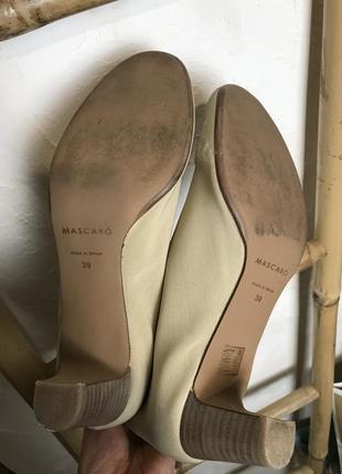 Стильные текстильные ботинки от дорогого бренда mascaro4 фото