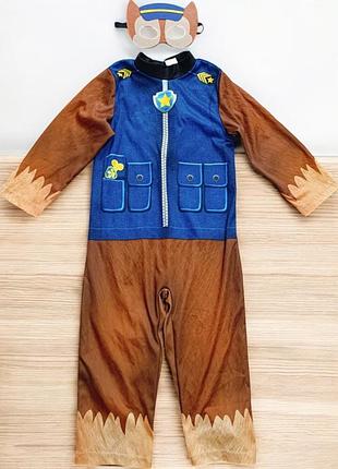 Костюм щенячий патруль гонщик 3-4 года