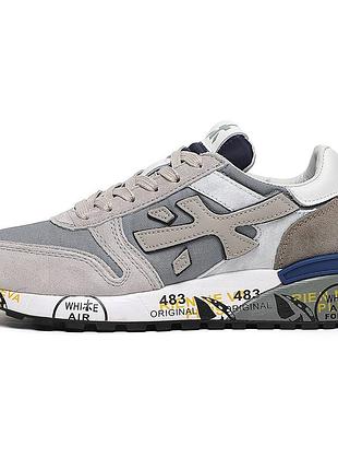 Кроссовки premiata grey/white