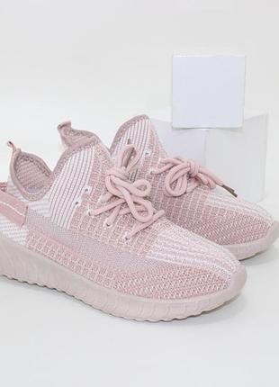 Текстильные кроссовки для девушек, розовые кроссовки легкие, летние кроссовки подилточные