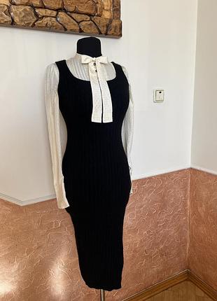 Плаття allsaints плаття резинка шорсть і альпака