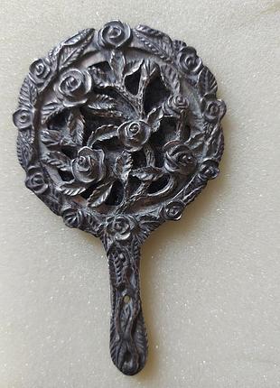 Зеркало в розах винтаж