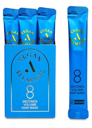 Маски для объема волос allmasil 8 seconds volume hair mask eyes - 8 мл