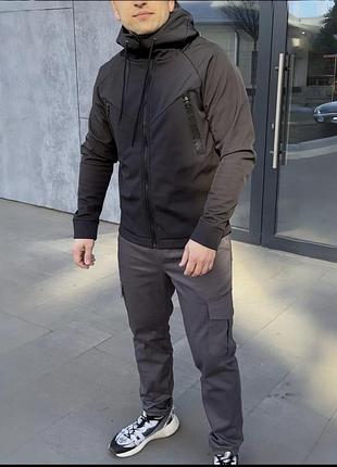 Куртка softshell + котонові штани-карго