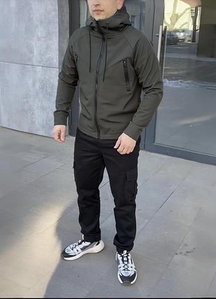 Куртка softshell + котонові штани-карго