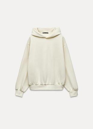 Худи оверсайз zara