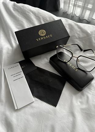 Оригинальная оправа versace 1294-d 1511 (55-17-140) – стильные имиджевые очки