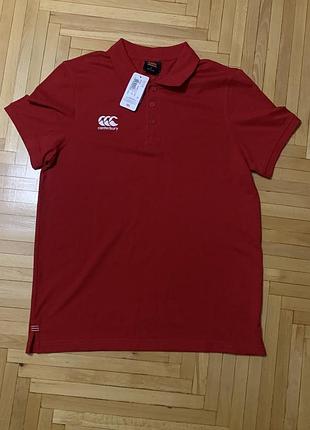 Waimak polo shirt flag red