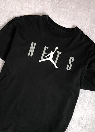 Футболка jordan nike nets
