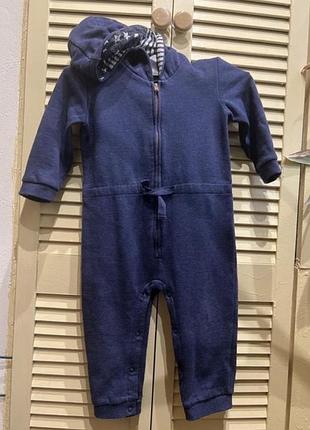 Ромпер чоловічок комбінезон 12 18 міс 86 см теплий