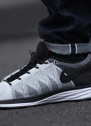 Беговые кроссовки nike flyknit lunar 2 размер eur-39/25 см.