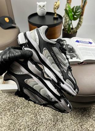 Чоловічі кросівки lacoste l003 2k24 grey black silver