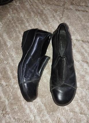 Туфли кожаные 39-40 размер