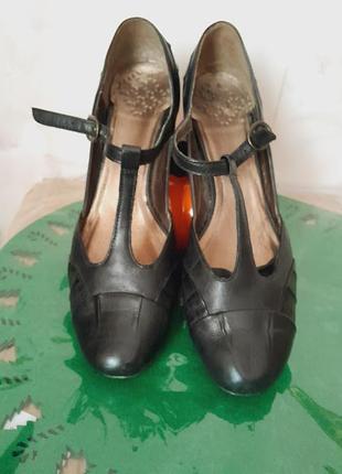 Туфли женские clarks, кожа