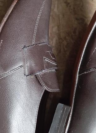 Шкіряні туфлі 26,5 см устілка, вінтаж 3