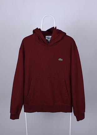 Lacoste чоловіча худі л хл червона кофта