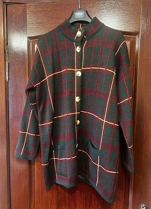 Пальто кардиган тренч натуральна вовна alain manoukian оригінал