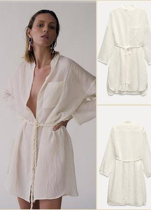 Рубашка-туника zara