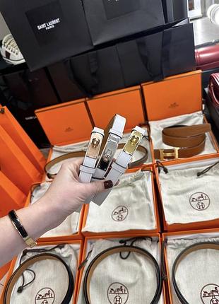 Ремень hermes kelly кожа комплект