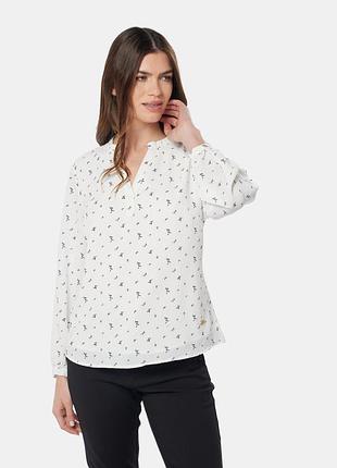 Ніжна біла блуза квітковий принт від m&s