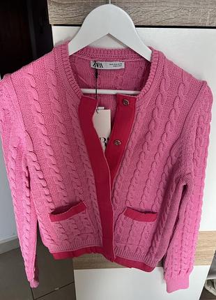 Яркая кофта zara,