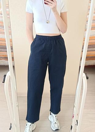 Брюки на резинке от uniqlo