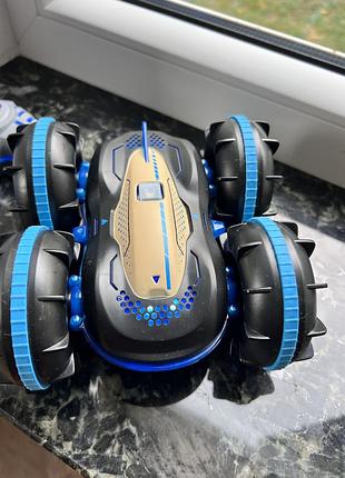 Радіокерована машинка амфібія всюдихід amphibious stunt car