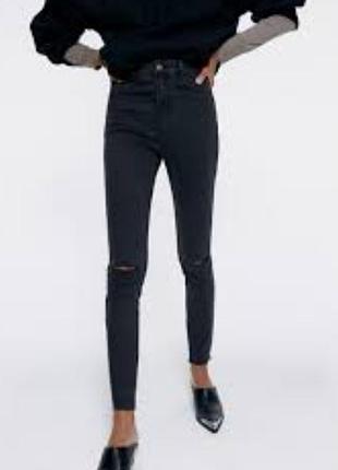 Черные джинсы скинни denim co