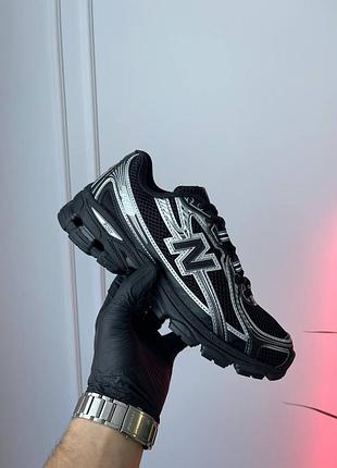 Кроссовки new balance 740 black silver 4