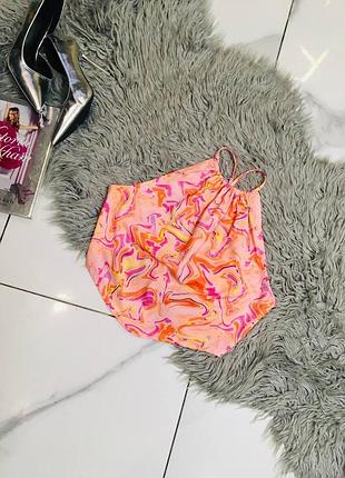 Кроп топ с акварельным принтом primark