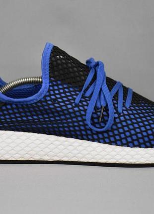 adidas pure originals deerupt runner кроссовки мокасины мужские текстиль сетка лето оригинал 45-46 р/30 см