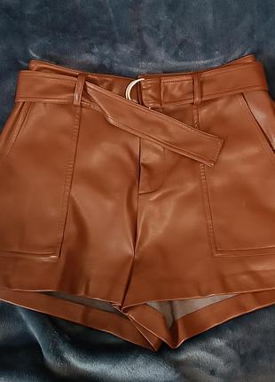Шорти шкіряні