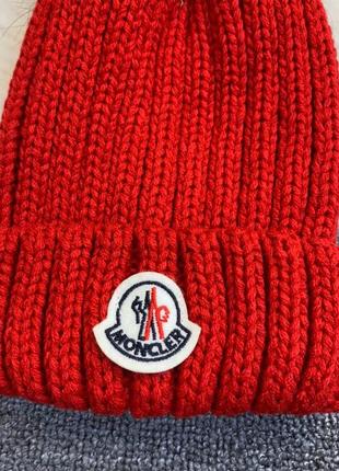 Комплект шапка шарф moncler4 фото