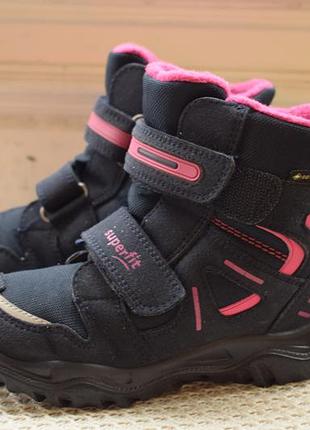 Зимові черевики мембранні термоботинки superfit австрійська goretex р. 28 18 см